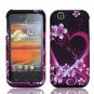 For LG MyTouch 4G / Optimus Sol Cover Hard Case Love +Screen 2in1