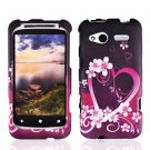 FOR HTC Radar Cover Hard Phone Case Love