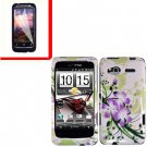 For HTC Radar 4G Cover Hard Case G-Lily +Screen Protector 2-in-1
