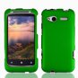 For HTC Radar 4G Cover Hard Case Green +Screen Protector 2-in-1