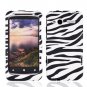 FOR HTC Radar Cover Hard Phone Case Zebra