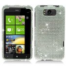 For HTC Titan Cover Hard Case Crystal Bling Clear