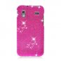 For Samsung Captivate Glide Cover Hard Phone Case Crystal Bling Pink