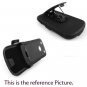 For Samsung Galaxy S II SGH-i777 / i9100 Cover Black Holster Belt Clp +Stand 3 in 1