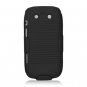 For Blackberry Torch 9850 9860 9870 Cover Black Case + Black Holster Belt Clp +Stand 3in1
