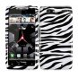 For Motorola Droid Razr Maxx Cover Hard Case Zebra +Screen 2-in-1
