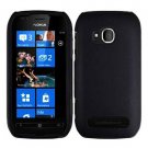 For Nokia Lumia 710 Cover Hard Black Case