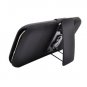 For Samsung Galaxy S II LTE Cover Black Case + Black Holster Belt Clp +Stand 3 in 1
