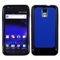 For Samsung Galaxy S II LTE Hard Blue / Edge Soft Black Case GT-i9210