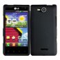 For Verizon LG Lucid 4G LTE Cover Hard Case Black