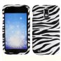 For AT&T Samsung Galaxy S II SGH-T989 Cover Hard Case Zebra +Screen