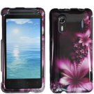 For HTC Hero S Cover Hard Phone Case L-Flower