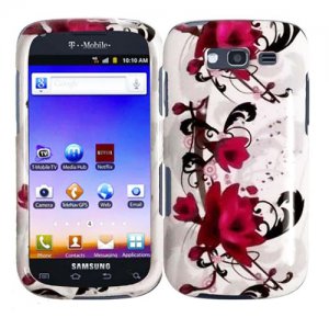 For Samsung Galaxy S Blaze Cover Hard Case W-Flower