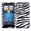 For HTC Vivid / Raider LTE 4G Cover Hard Phone Case Zebra
