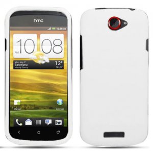 For HTC One S Cover Hard Phone Case White