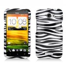 For HTC One X Cover Hard Phone Case Zebra