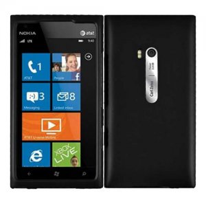 For Nokia Lumia 900 Hard Case Black Cover