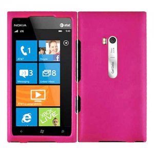 For Nokia Lumia 900 Hard Case H-Pink Cover