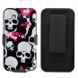 Phone Case For Samsung Galaxy S III Hard Cover P-Skull +Holster Belt Clip +Stand