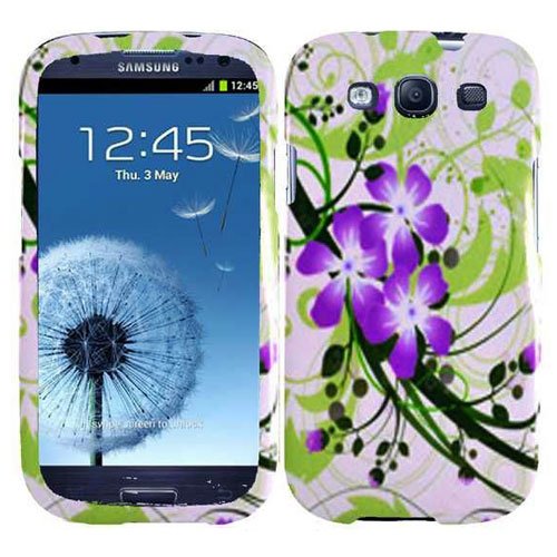 Phone Case For Samsung Galaxy S III Hard Cover G-Lily + Screen Protector 2-in-1