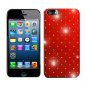 For Apple iPhone 5 / iphone5 Hard Case Brilliant Crystal Red Phone Cover