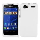 For Motorola Electrify 2 Phone Case White Hard Cover XT881