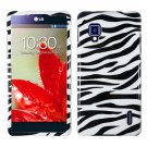Phone Case For LG Optimus G Zebra Hard Cover ( E971 / E973 / E975 )