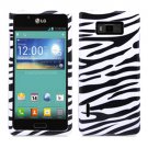 Phone case For LG Spendor US730 / Venice 730 Hard Case Zebra Phone Cover +Screen Protector