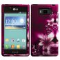 Phone case For LG Spendor US730 / Venice 730 Hard Case L-Flower Phone Cover