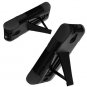 Phone Case For Huawei Valiant / Huawei Ascend Plus Silione Corner Black/Black Hard Cover Stand