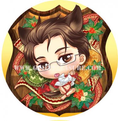ITW Q Button: XMas Katsuya (85)