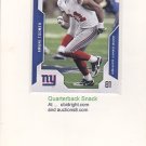 Amani Toomer  (Giants) Upperdeck 2008 rookie card #183.