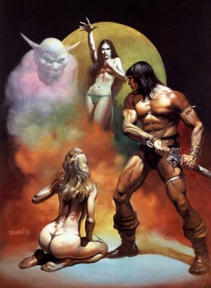 Fantasy art 8.5 x 11 color Print 1