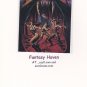 Boris Vallejo (serpents)1992 fantasy art trading card #76.
