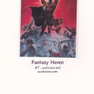 Corben (triumphant) 1993 fantasy art trading card #59.