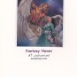 Rowena (gaurdian) 1993 fantasy art trading card #40 .