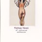 Olivia (ladies) 1994 fantasy art trading card #37 .