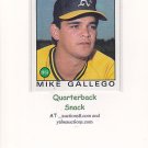 Mike Gallego (A's) Topps 1986 trading card #304