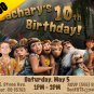 The Croods Birthday Digital Invitation