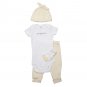 4 daliu kostiumelis "Mommy loves me" su kepuryte