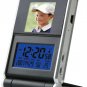 Black OVO Digital Photo Viewer With Alarm Clock