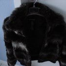 Club Monaco Faux Fur Bomber Jacket
