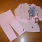 NWT-Juicy Couture Baby - L/S DRESS W/ VELVET BOW & LEGGINGS