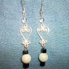 Amazonite Sankofa Ear Candy Dangles