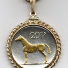 Silver Irish Horse, Coin Necklaces