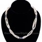 Natural Fresh Water Pearl with Clear Quartz Necklace