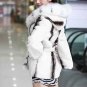 Trendy 100% Fox Fur coat Luxury ladies winter coat