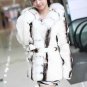 Trendy 100% Fox Fur coat Luxury ladies winter coat