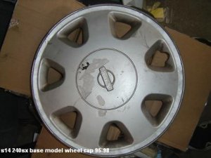 s14 240sx oem 1 base model hub cap