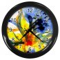 WALL CLOCK BLACK FRAME